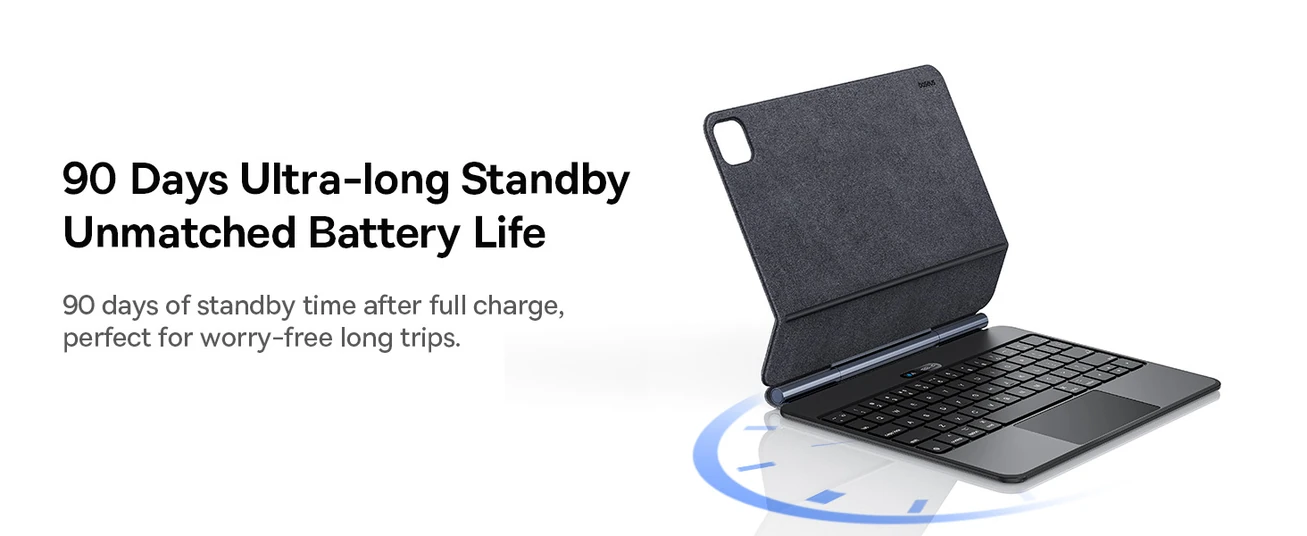 Baseus Brilliance Series 2 Keyboard Case for iPad Air 13 (2025/2024) &amp; iPad Pro 12.9 (2018