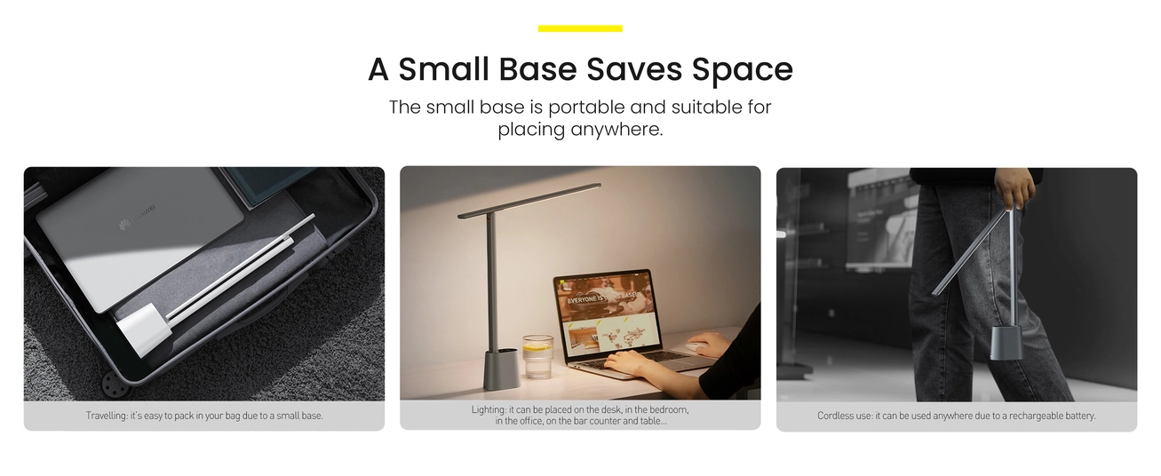 Baseus Smart LED Desk Lamp 5W 250 Lumens Eye