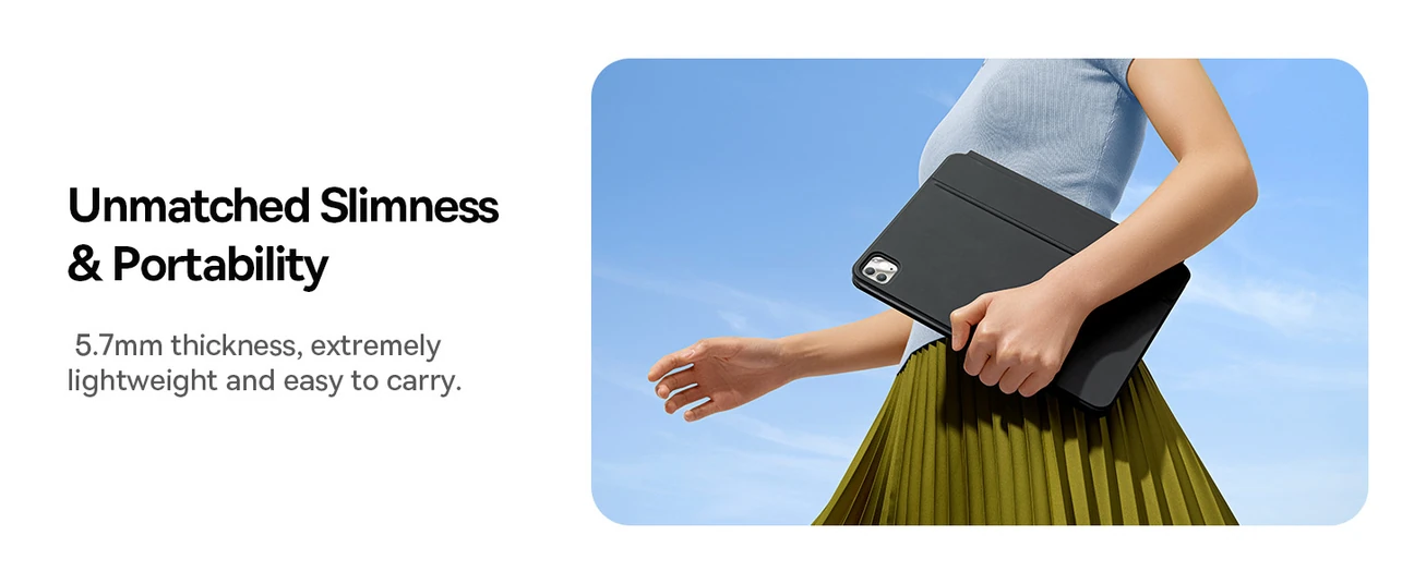 Baseus Brilliance Series 2 Keyboard Case for iPad Air 13 (2025/2024) &amp; iPad Pro 12.9 (2018