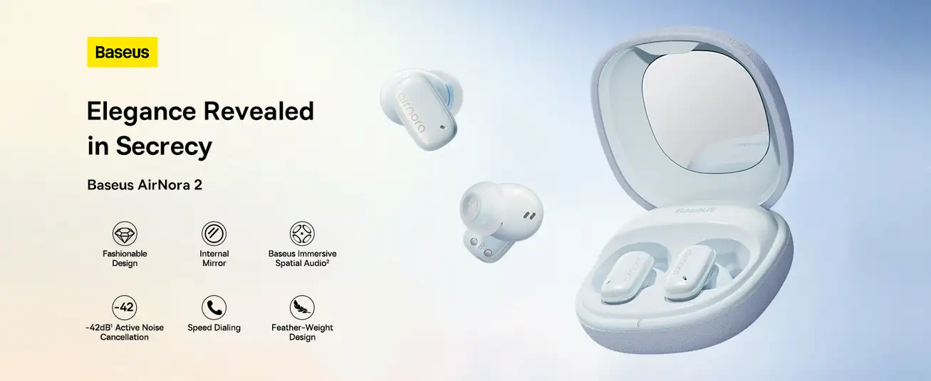 Baseus AirNora 2 True Wireless Earphones Galaxy Blue