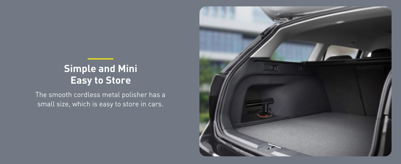 Baseus cordless electric polish machine 30W 4000mAh black