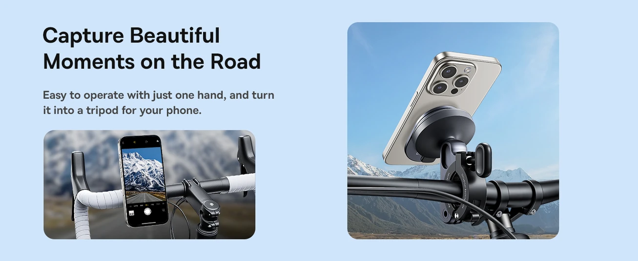 Baseus PrimeTrip Magnetic Bike Phone Holder – 2