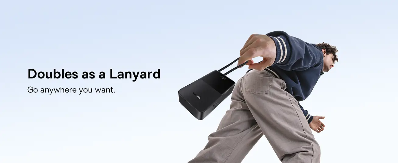 Baseus EnerFill Bipow2 Pro 20000mAh Power Bank with Built