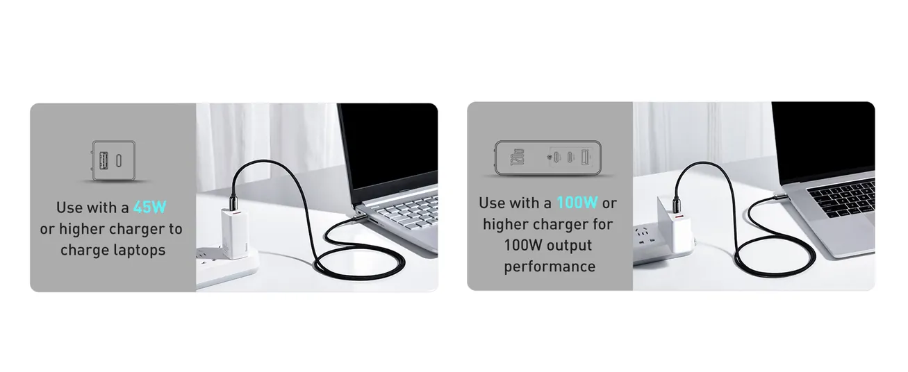 Baseus LED Display Fast Charging Data Cable Type