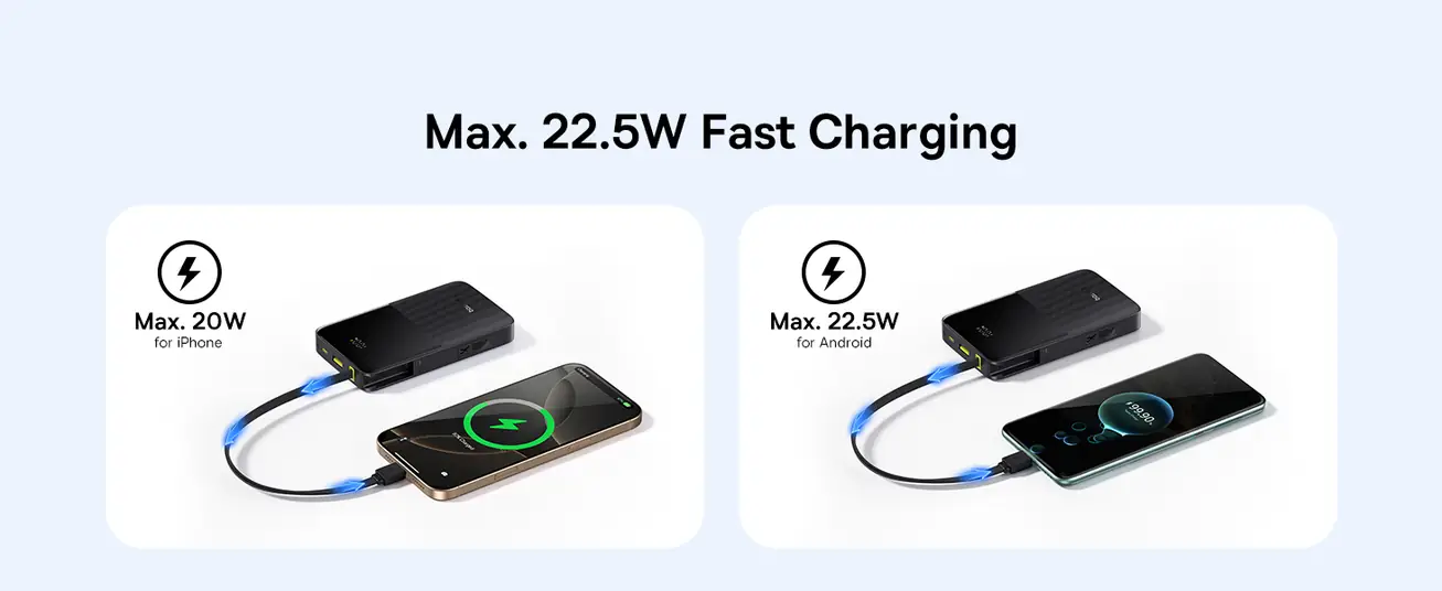 Baseus EnerFill Bipow2 Pro Power Bank 10000mAh