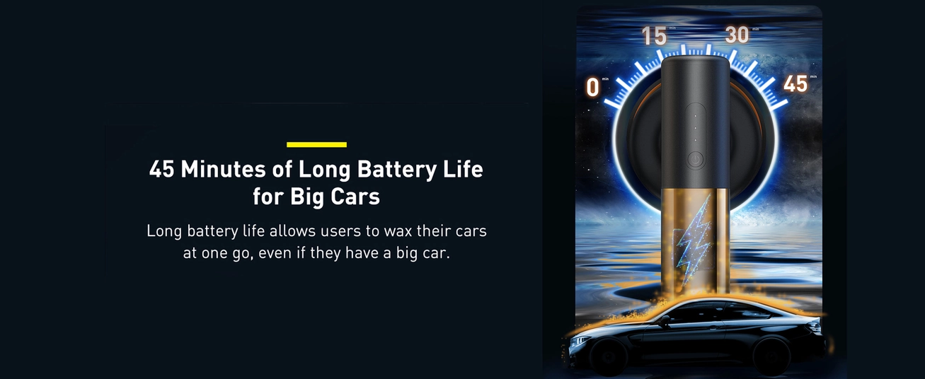 Baseus cordless electric polish machine 30W 4000mAh black