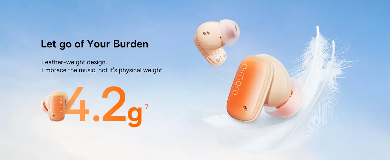 Baseus AirNora 2 True Wireless Earphones Gradient Orange