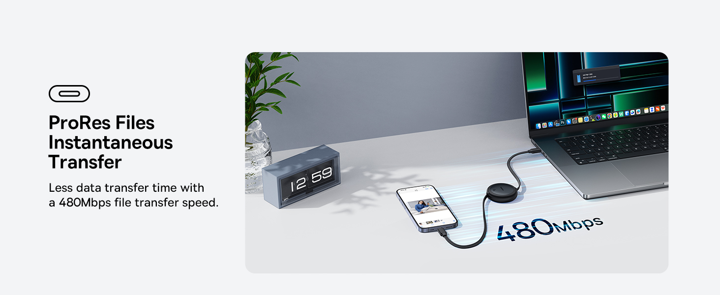 Baseus Free2Pull Mini Retractable Type