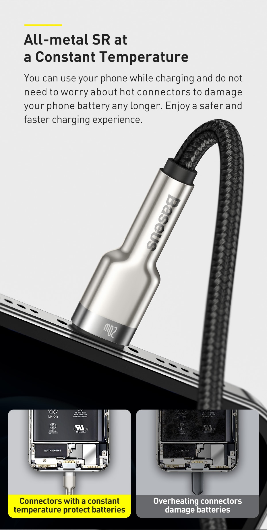 Baseus Cafule Series Metal Data Cable Type