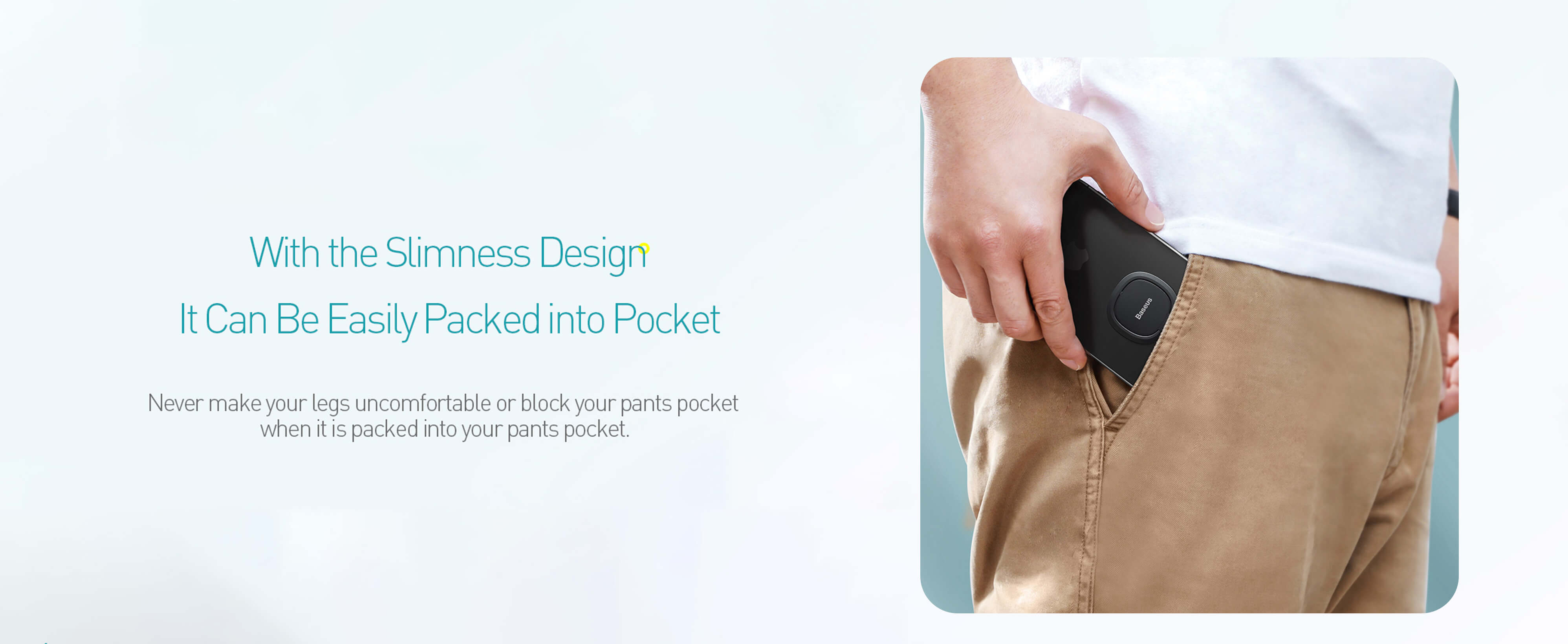 Baseus Invisible Phone Ring Holder