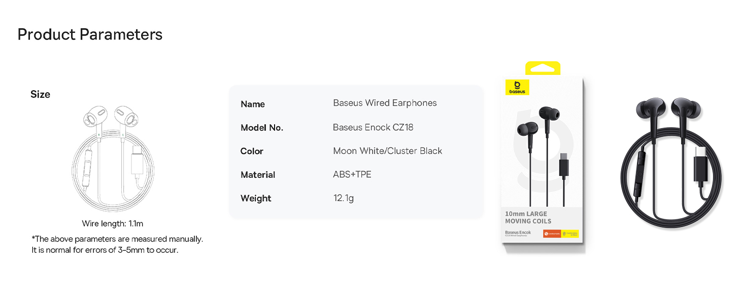 Baseus Encok CZ18 Type
