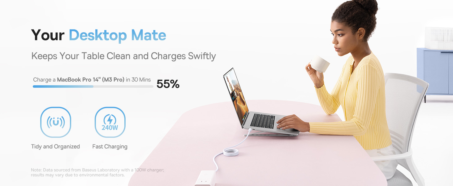 Baseus PicoGo 240W Magnetic Fast Charging USB