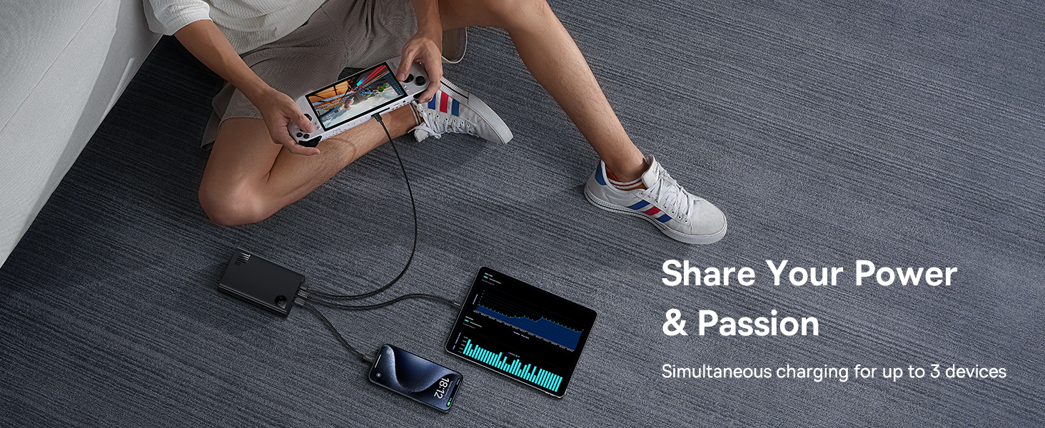 Baseus Laptop Power Bank 24000mAh with 140W Super Fast Charge