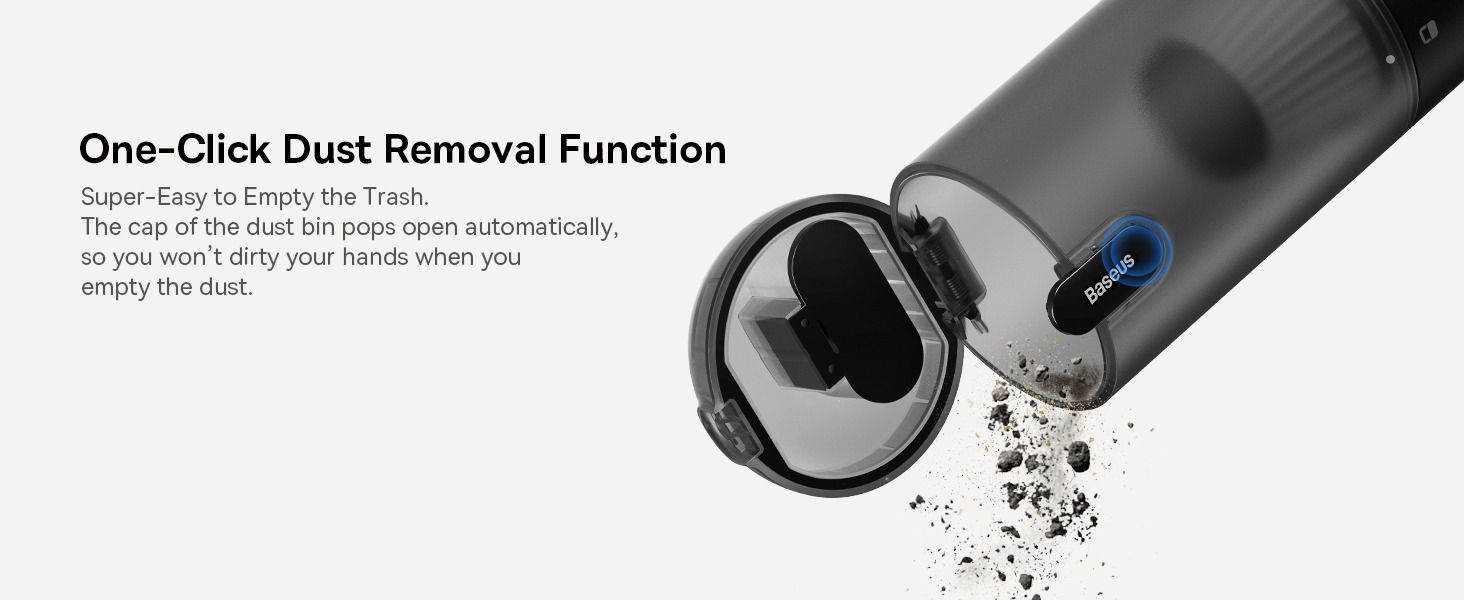 Baseus A3 Lite Car Vacuum Cleaner with Mini Air Blower, Inflator &amp; Pumping