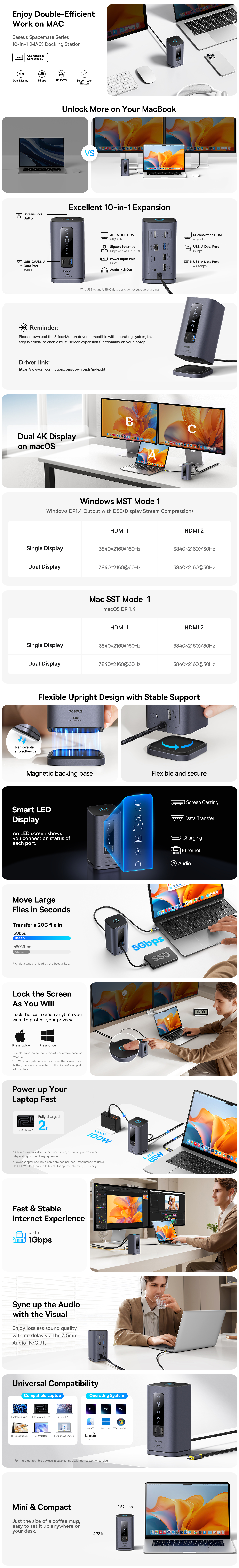 Baseus Spacemate Series 10