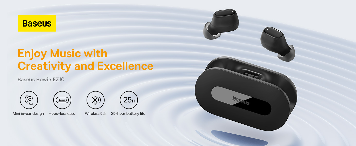 Baseus Bowie EZ10 True Wireless Earphones