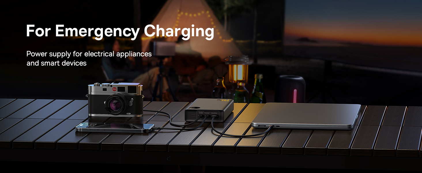 Baseus Laptop Power Bank 24000mAh with 140W Super Fast Charge