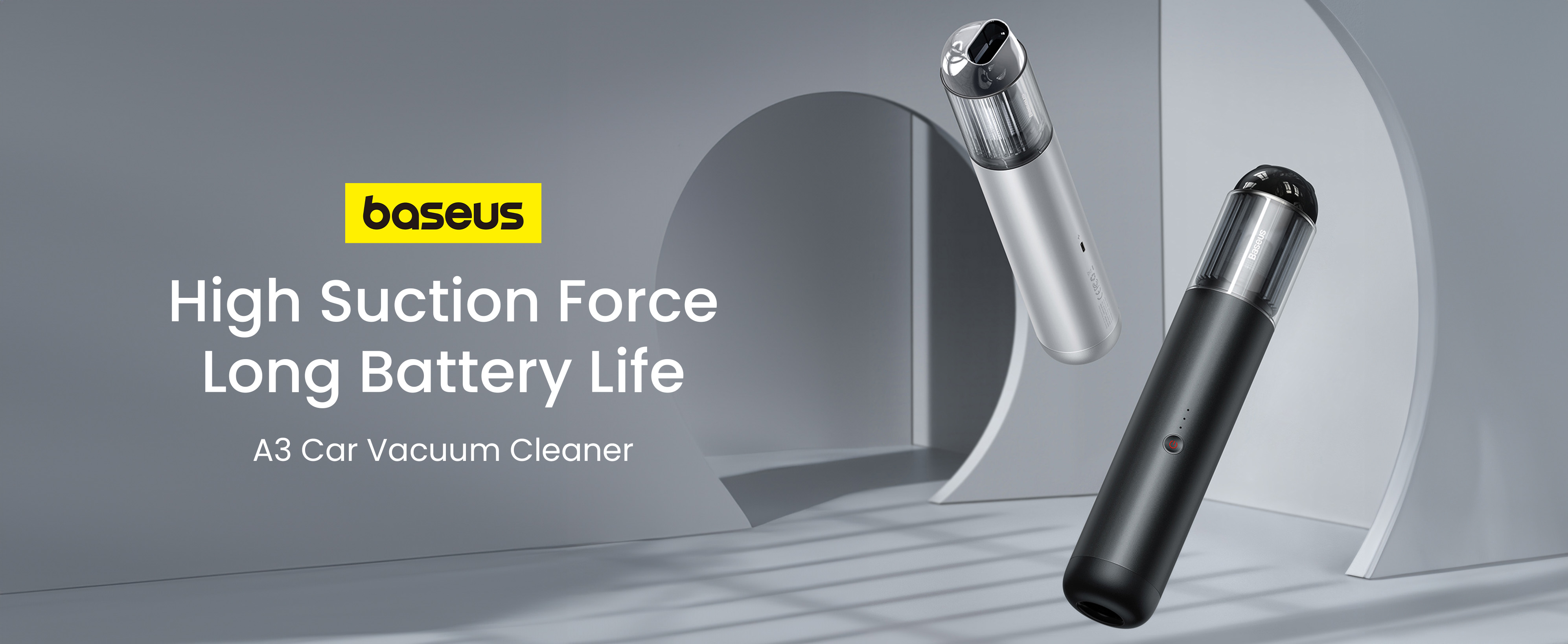 Baseus A3 Lite Car Vacuum Cleaner with Mini Air Blower, Inflator &amp; Pumping