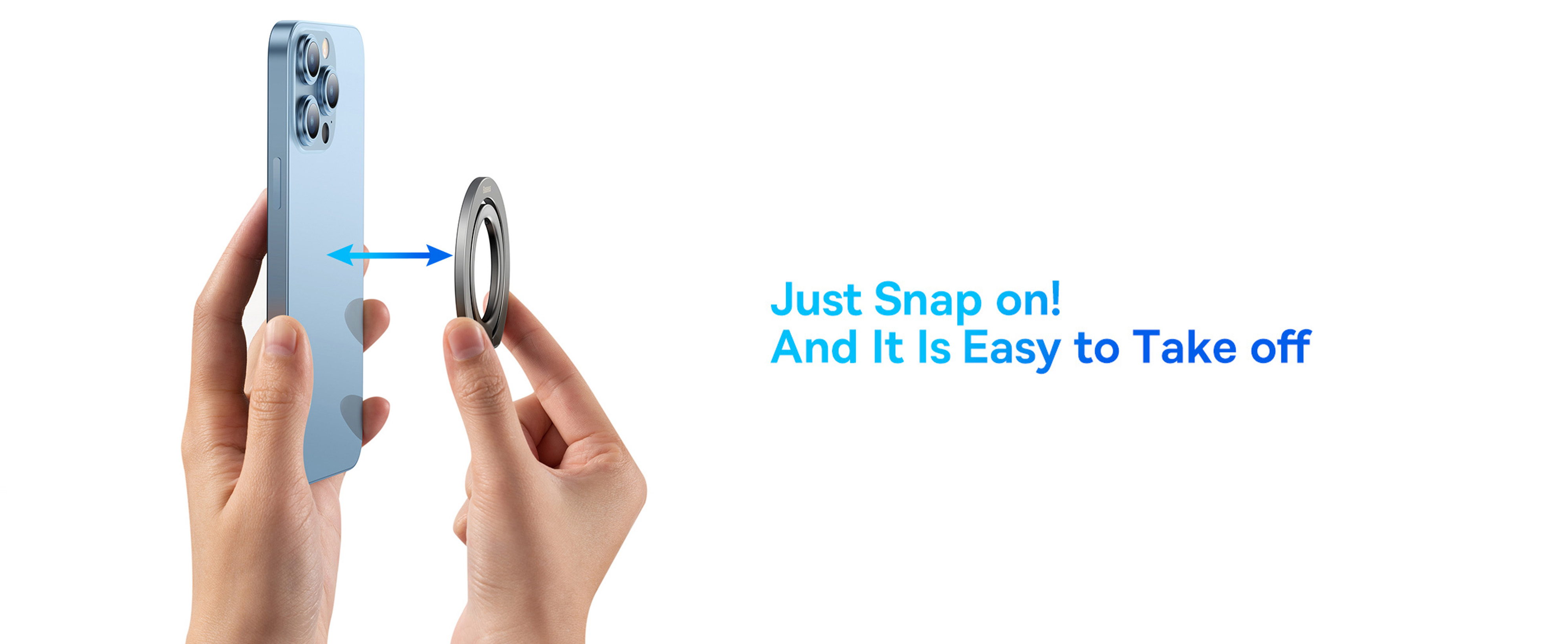 Baseus Halo Series Foldable Metal Ring Stand