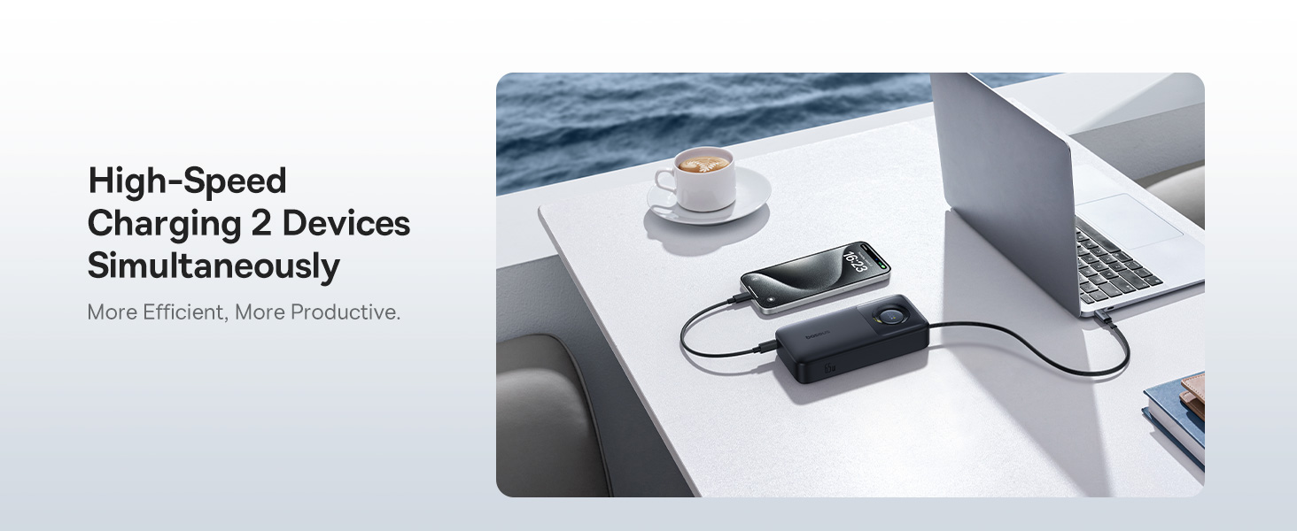 Baseus Free2Pull 20000mAh Power Bank with Built