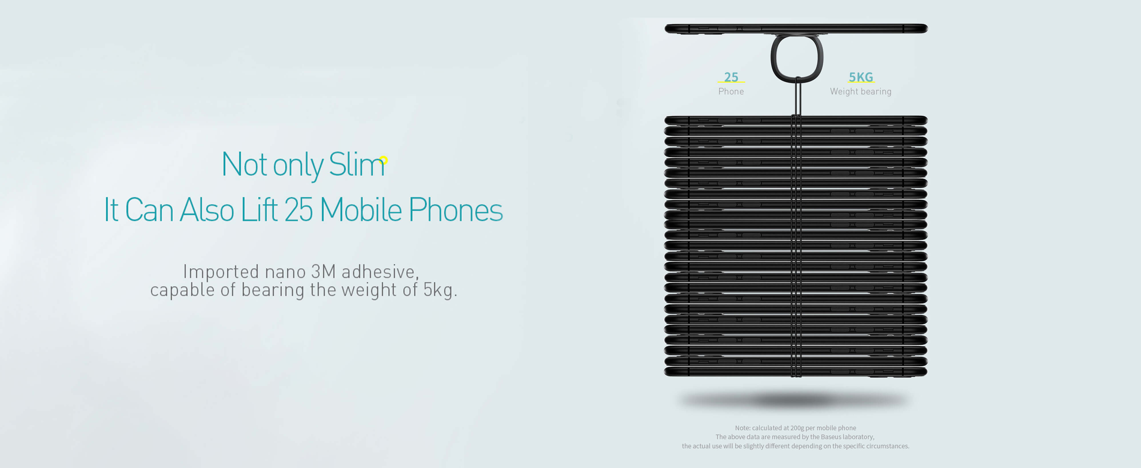 Baseus Invisible Phone Ring Holder