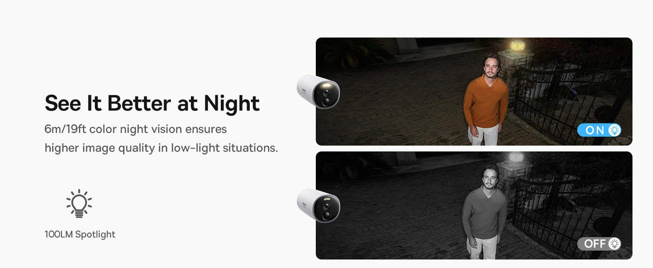 Baseus Security B1 Outdoor Camera – 2K Clarity, 145° Wide