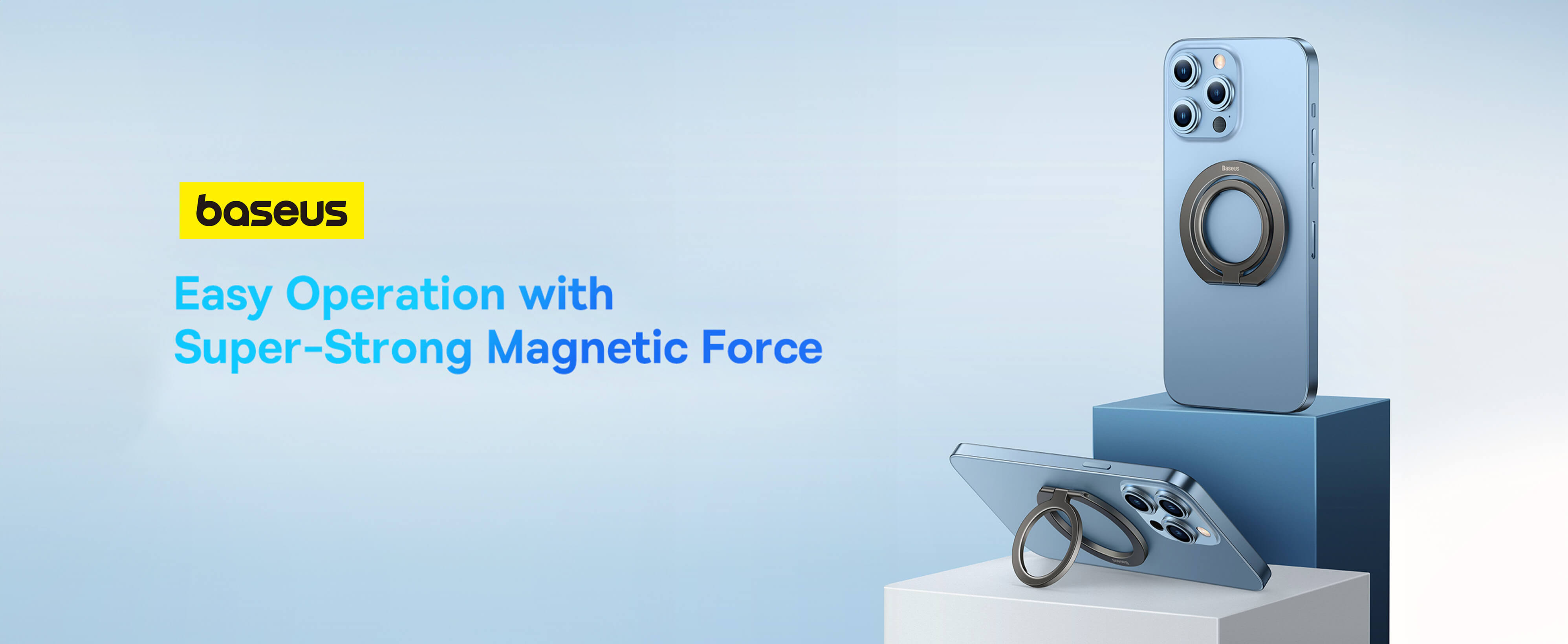 Baseus Halo Series Foldable Metal Ring Stand