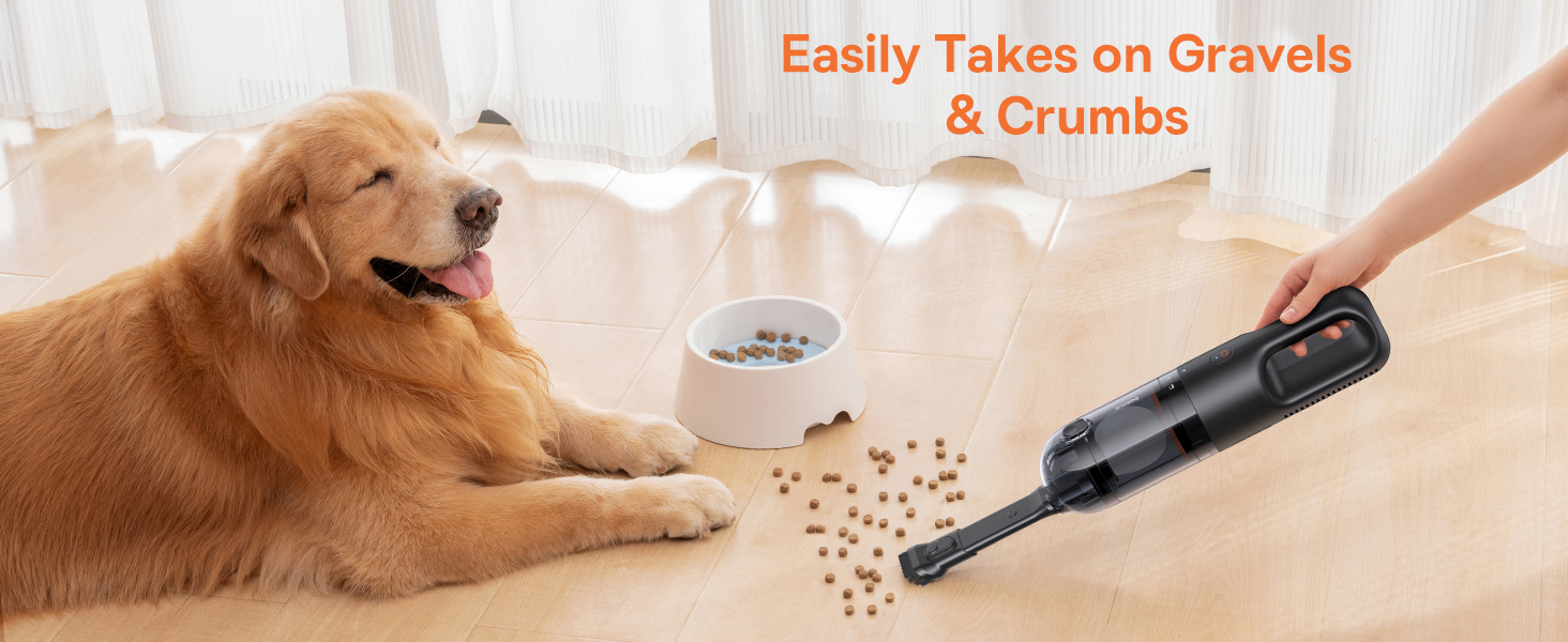 Baseus AP01 Wireless Handy Vacuum Cleaner with Disposable Dust Bags for Home &amp; Car