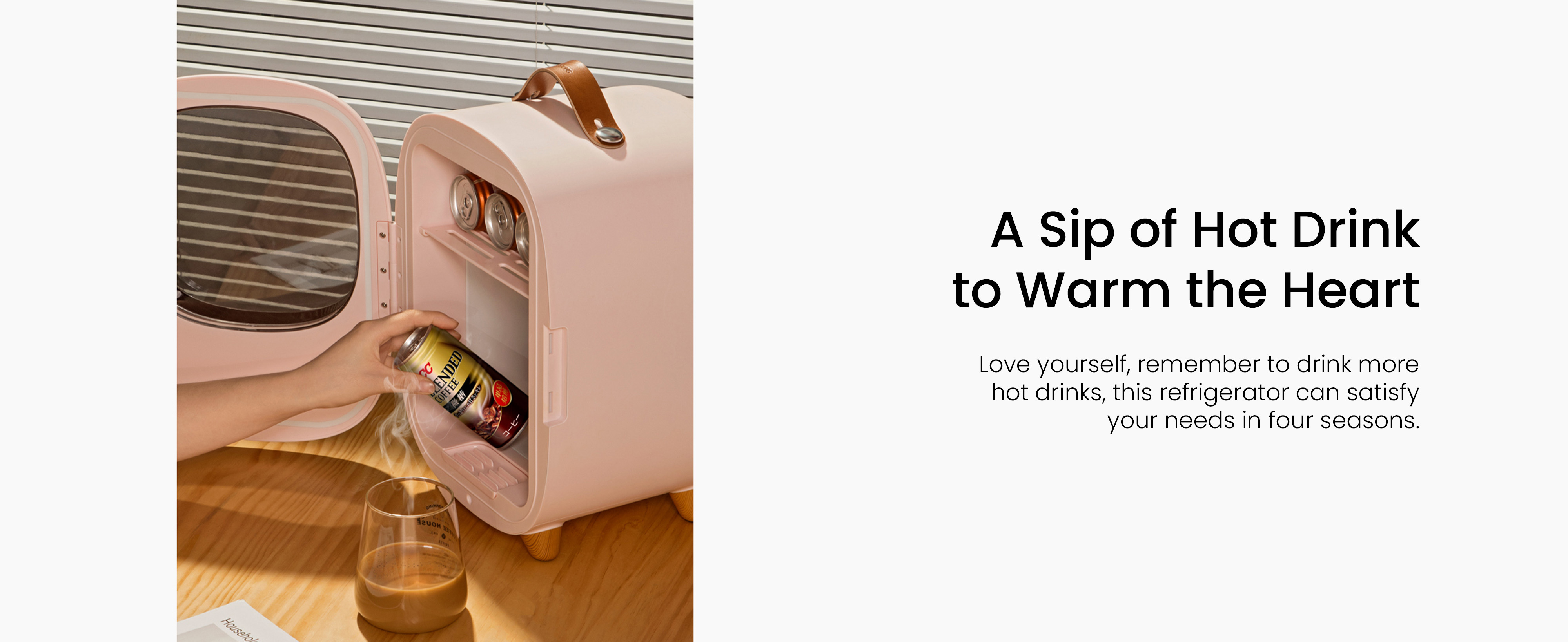 Baseus Portable Refrigerator for Car, Mini Makeup Fridge, 8L 60W