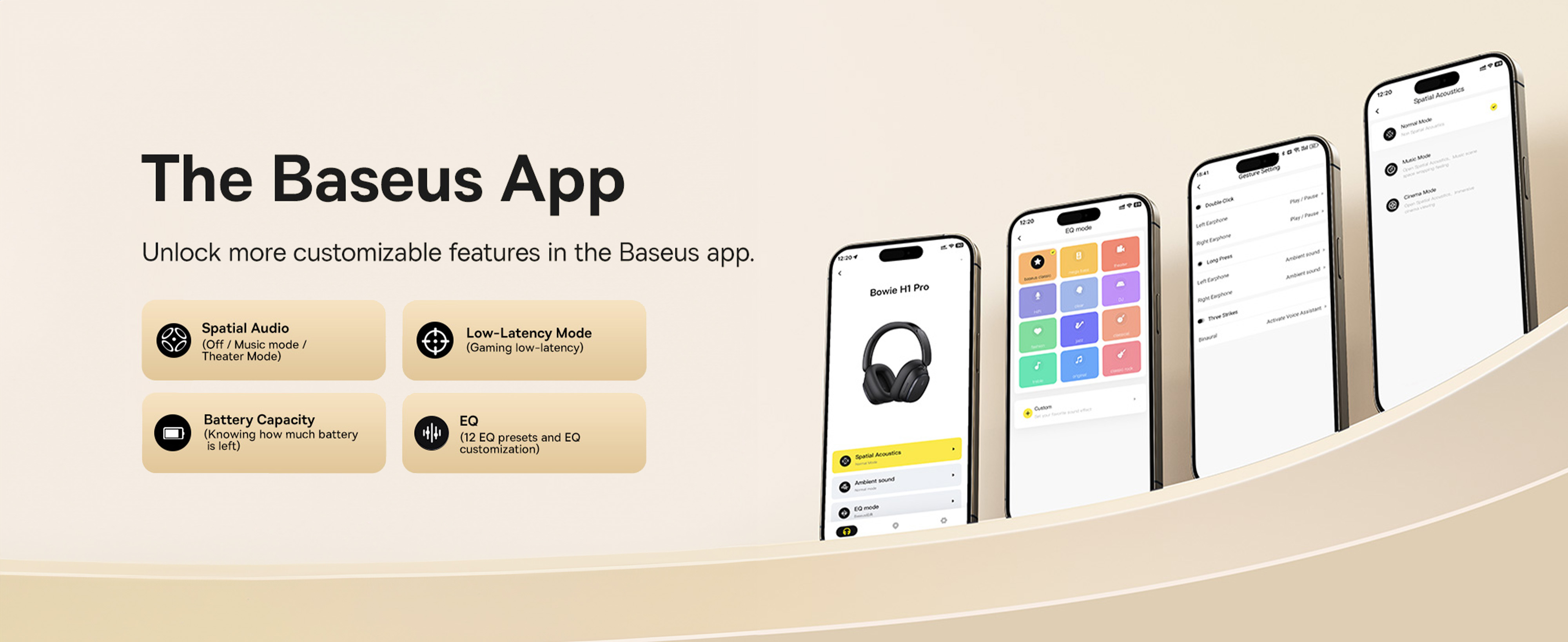 Baseus Bowie H1 Pro Wireless Headphones