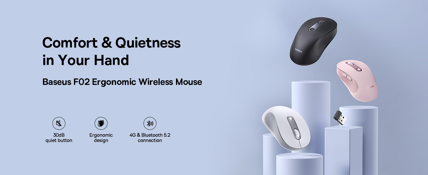 Baseus F02 Ergonomic Dual