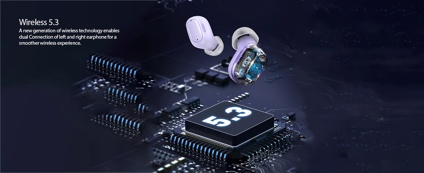 Baseus Encok WM01 True Wireless Earphones 36H Playtime, Bluetooth 5.3, Low