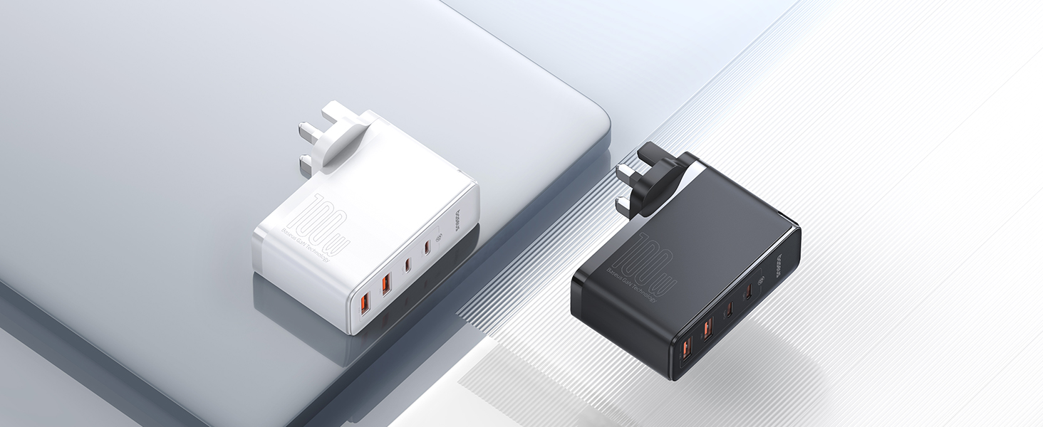 Baseus GaN5 Pro 100W 4 Port Fast Charger